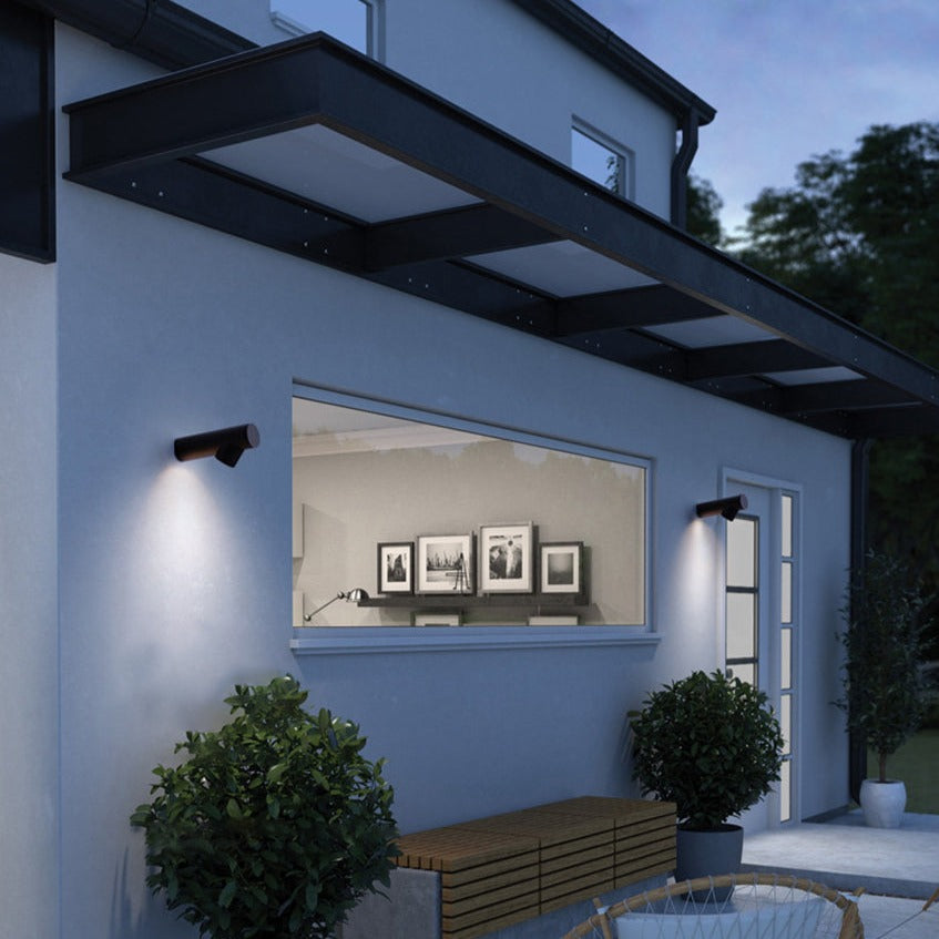 Applique murale design LED cylindrique en métal Zion - vue 2 sur 9