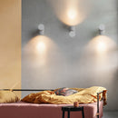 Applique murale design LED cylindrique en métal Zion