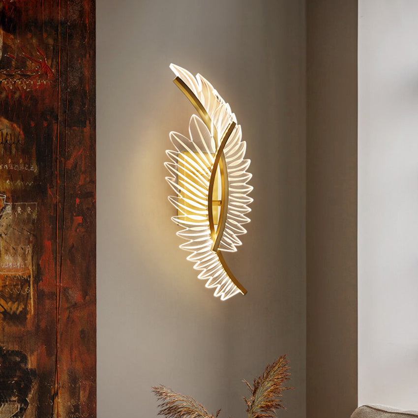 Applique murale moderne avec deux ailes lumineuses Kylian - vue 5 sur 10
