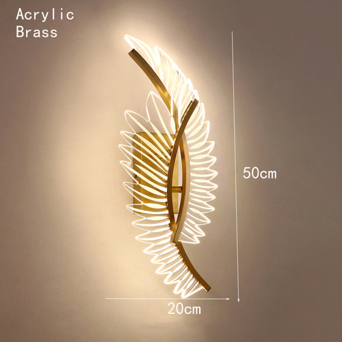 Applique murale moderne avec deux ailes lumineuses Kylian - vue 10 sur 10