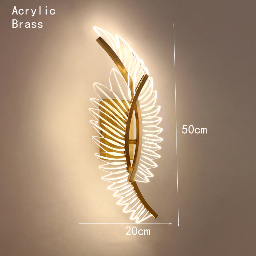 Applique murale moderne avec deux ailes lumineuses Kylian - vue 9 sur 10