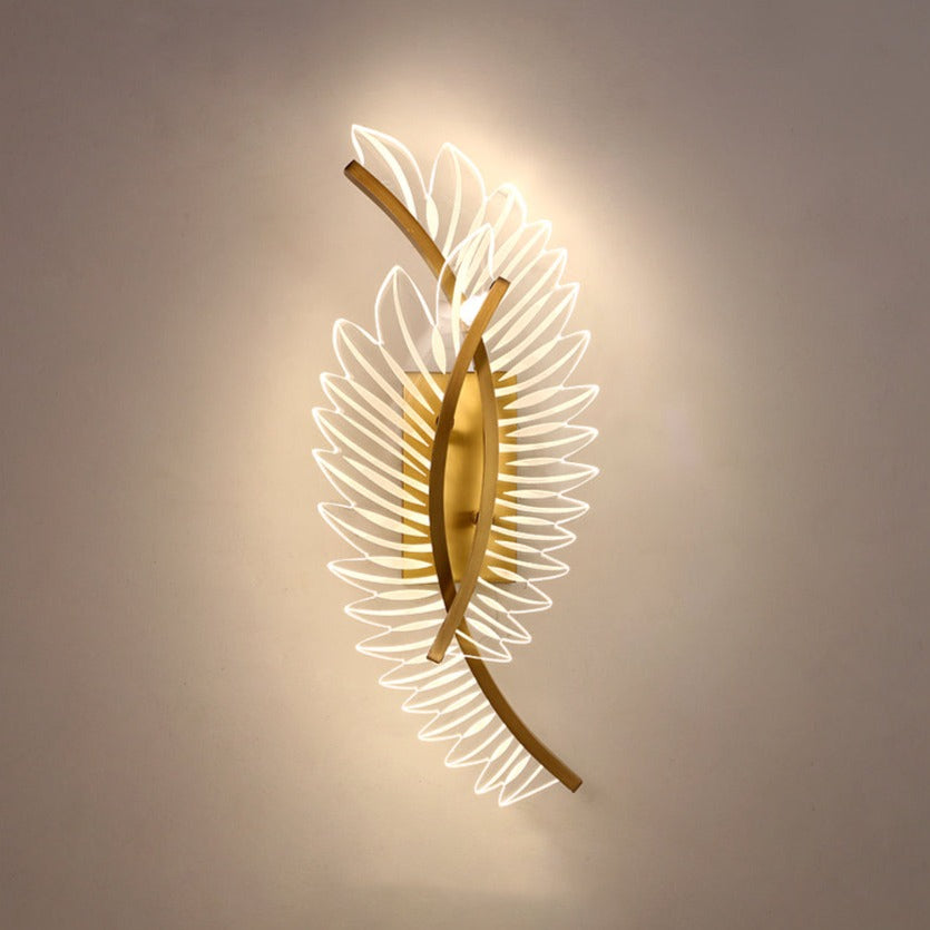 Applique murale moderne avec deux ailes lumineuses Kylian - vue 6 sur 10