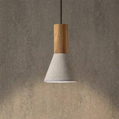 Suspension design en bois et ciment de plusieurs formes Studio - vue 7 sur 8