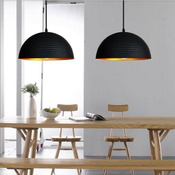 Suspension design demi-boule rayée Cover - vue 2 sur 7