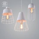 Suspension design cage colorée de plusieurs formes Loft