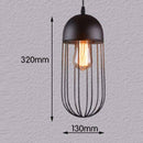 Suspension design cage colorée de plusieurs formes Loft
