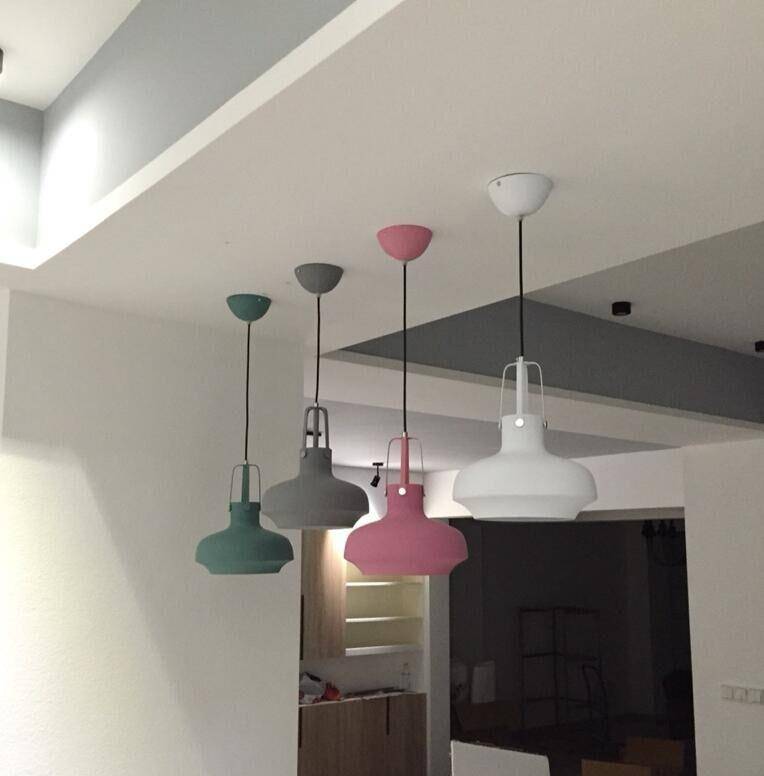 Suspension design arrondie colorée Candy - vue 5 sur 5