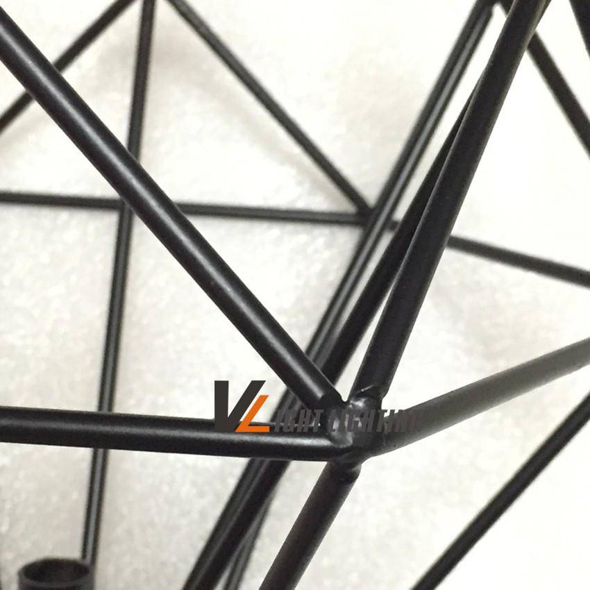 Plafonnier cage à oiseau Scandinave noir - vue 3 sur 5