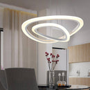 Lustre LED Luxury Ring télécommandé