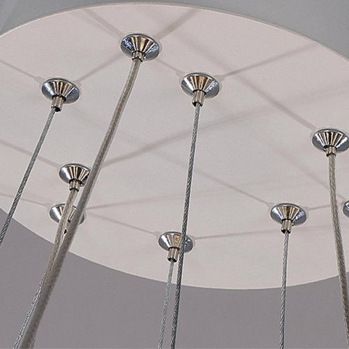 Lustre LED Luxury Ring télécommandé - vue 5 sur 5