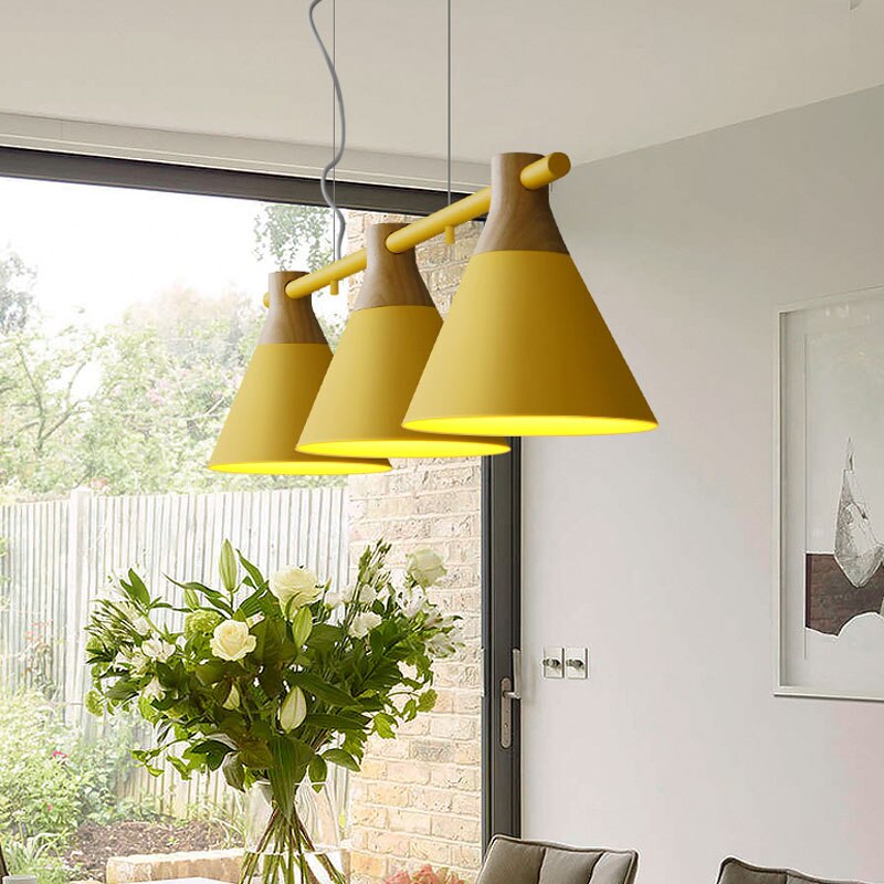 Suspension à LED moderne en forme de cône Gallina - vue 4 sur 4