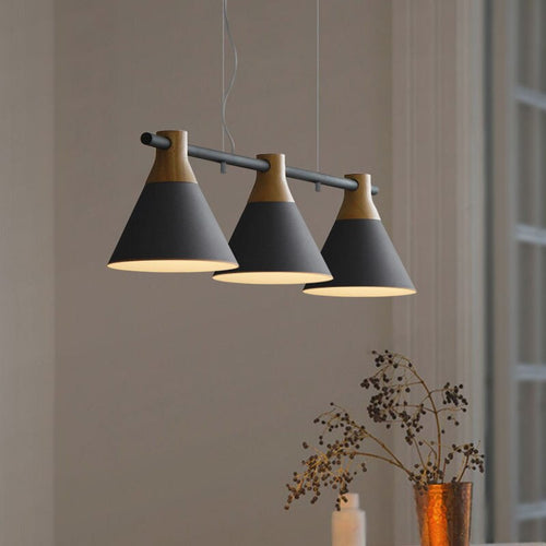 Suspension à LED moderne en forme de cône Gallina - vue 3 sur 4