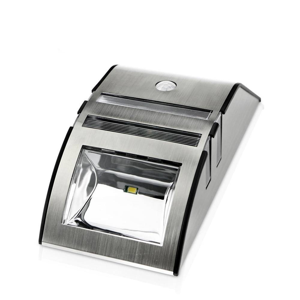 Applique extérieur solaire chromée Enwye - vue 3 sur 3