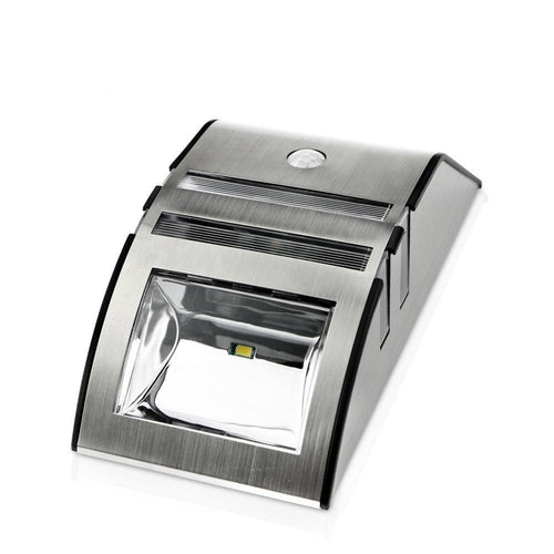 Applique extérieur solaire chromée Enwye - vue 3 sur 3