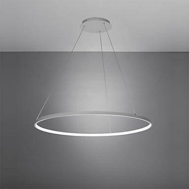 Lustre LED cercle suspendu design 80cm - vue 4 sur 6