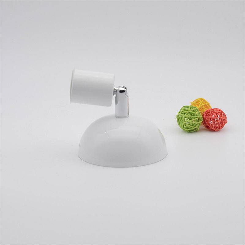 Spot LED directionnel à fixer au plafond ou au mur (noir, blanc ou chromé) - vue 3 sur 5