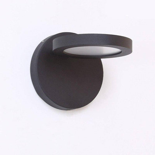 Applique murale LED noire avec disque moderne Wall - vue 2 sur 2