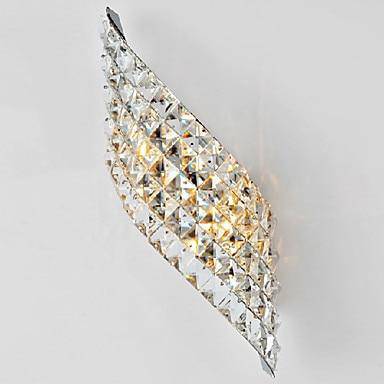 Applique murale LED diagonale en cristal - vue 2 sur 4