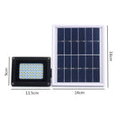 Projecteur extérieur solaire 54 LEDs Sensor