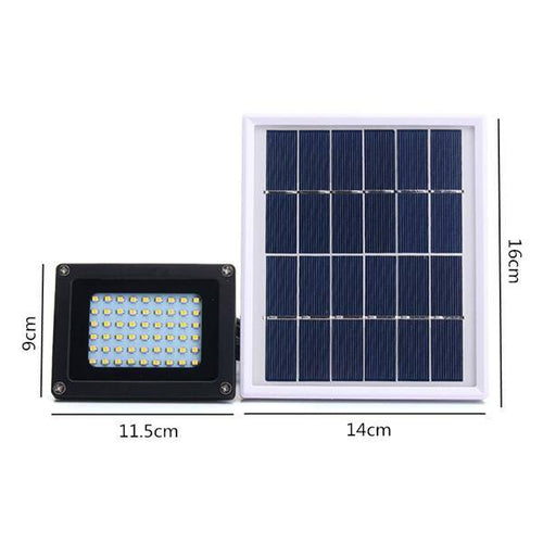 Projecteur extérieur solaire 54 LEDs Sensor - vue 3 sur 3