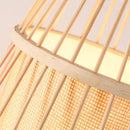 Lampadaire en bois bambou style japonais