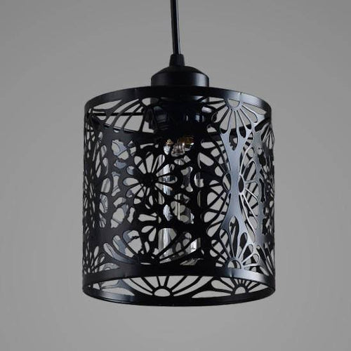 Suspension en cône Nordic Art Retro noir - vue 3 sur 2