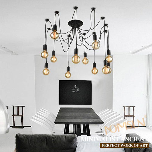 Suspension American Vintage ampoules pendues - vue 2 sur 5