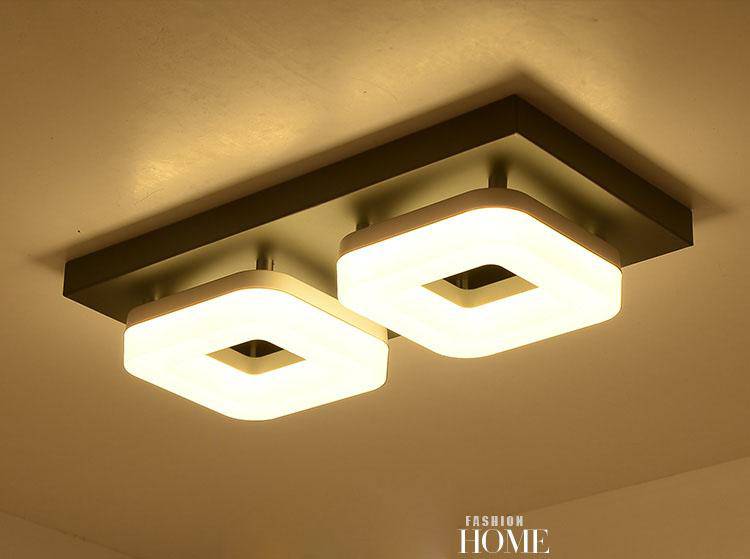 Plafonnier moderne à LED PVC - vue 3 sur 8