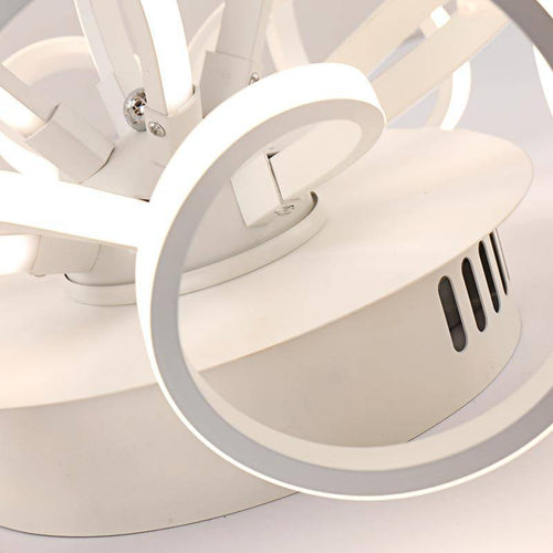 Plafonnier design LED Aluminum - vue 4 sur 6