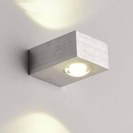 Applique murale à LED carré Gris - vue 4 sur 3