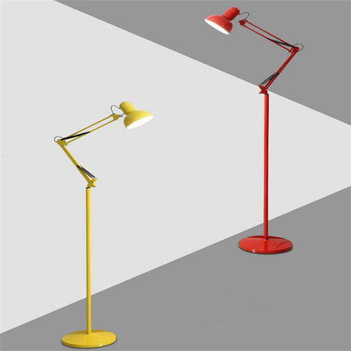 Lampadaire sur pied avec bras articulé couleurs - vue 6 sur 6