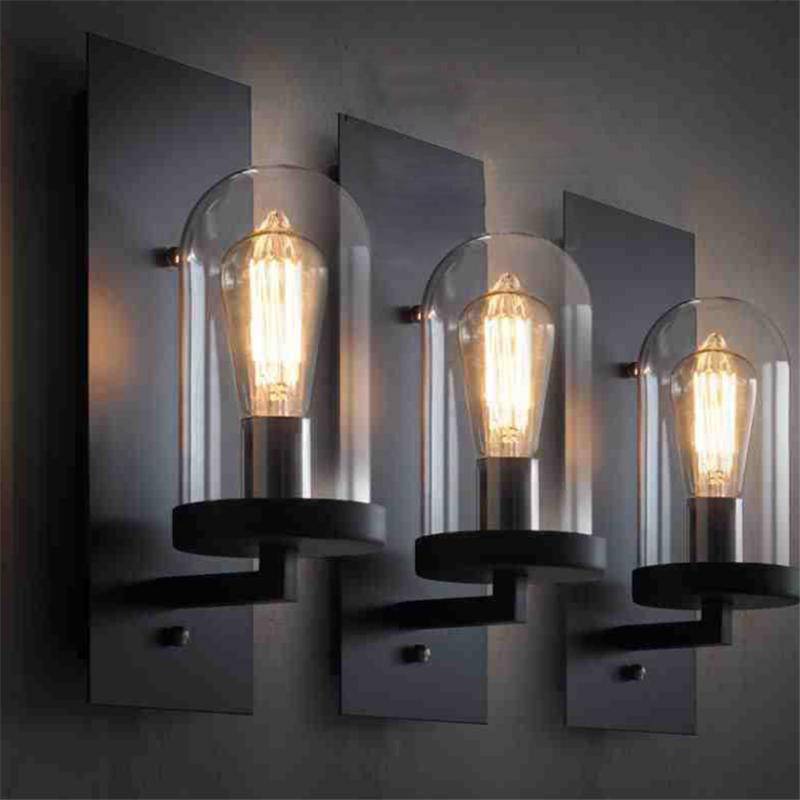 Applique murale en verre arrondi American Loft - vue 2 sur 6