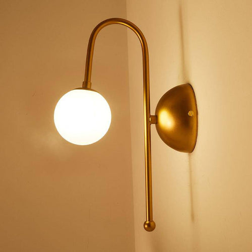 Applique murale dorée design Sconce - vue 2 sur 4