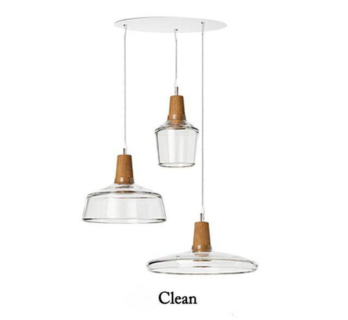 Suspension à LED en verre de différentes formes - vue 12 sur 11