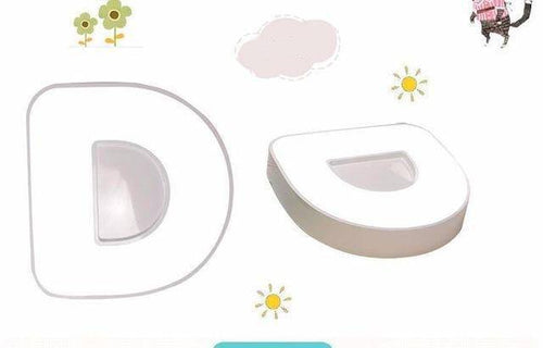 Plafonnier enfant LED en forme de lettres de l'alphabet - vue 7 sur 6