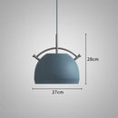 Suspension design moderne à LED en forme de marmite