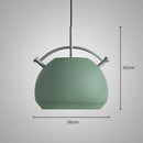 Suspension design moderne à LED en forme de marmite