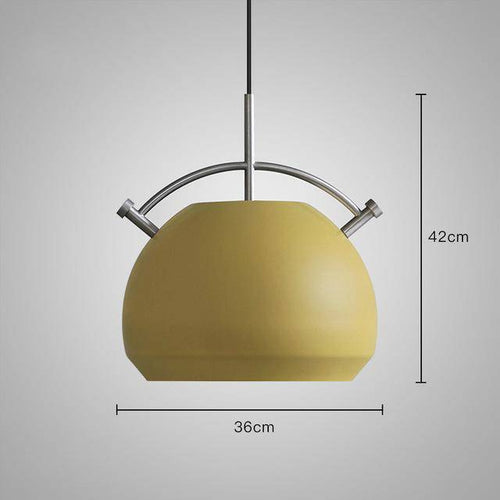 Suspension design moderne à LED en forme de marmite - vue 16 sur 32