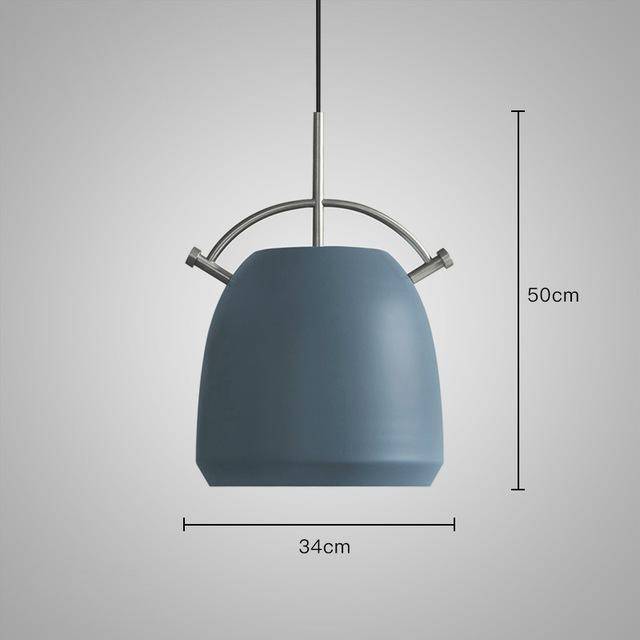 Suspension design moderne à LED en forme de marmite - vue 13 sur 32