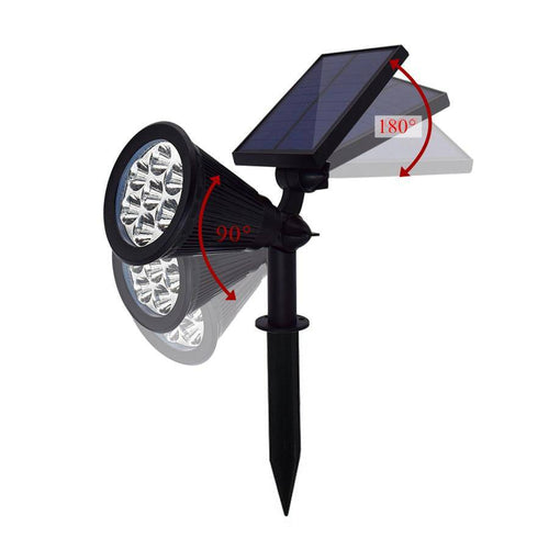 Spot 7 LED extérieur solaire à lumière colorée - vue 5 sur 5