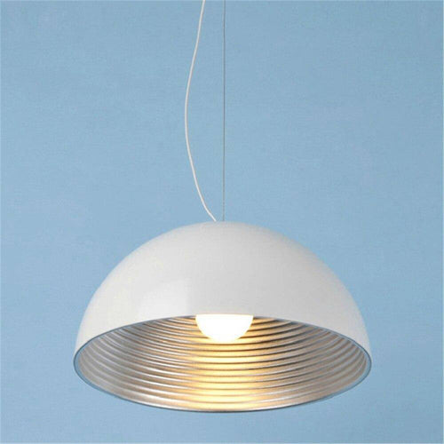 Suspension design à LED avec abat-jour arrondi en métal Loft - vue 2 sur 5