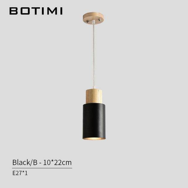 Suspension design tube en bois Botimi - vue 8 sur 8