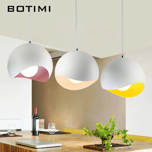 Suspension design en boule ouverte de couleur Botimi - vue 7 sur 15