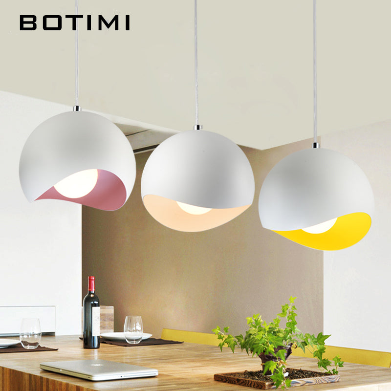 Suspension design en boule ouverte de couleur Botimi - vue 6 sur 15