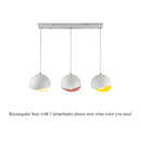 Suspension design en boule ouverte de couleur Botimi