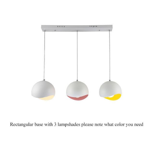 Suspension design en boule ouverte de couleur Botimi - vue 10 sur 15