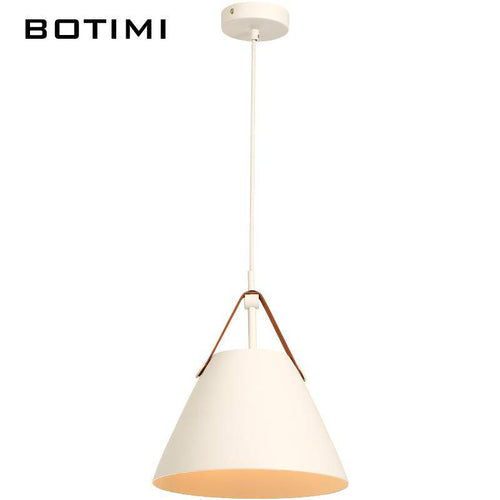 Suspension design LED en métal et tissu Botimi - vue 13 sur 13
