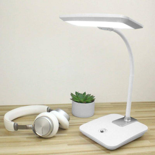 Lampe de bureau blanche à LED 3 niveaux Touch - vue 4 sur 4