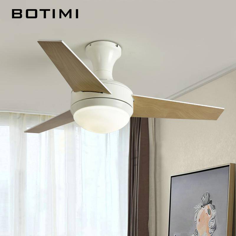 Ventilateur de plafond LED Cooling (base noire ou blanche) - vue 2 sur 4
