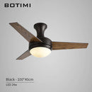 Ventilateur de plafond LED Cooling (base noire ou blanche)